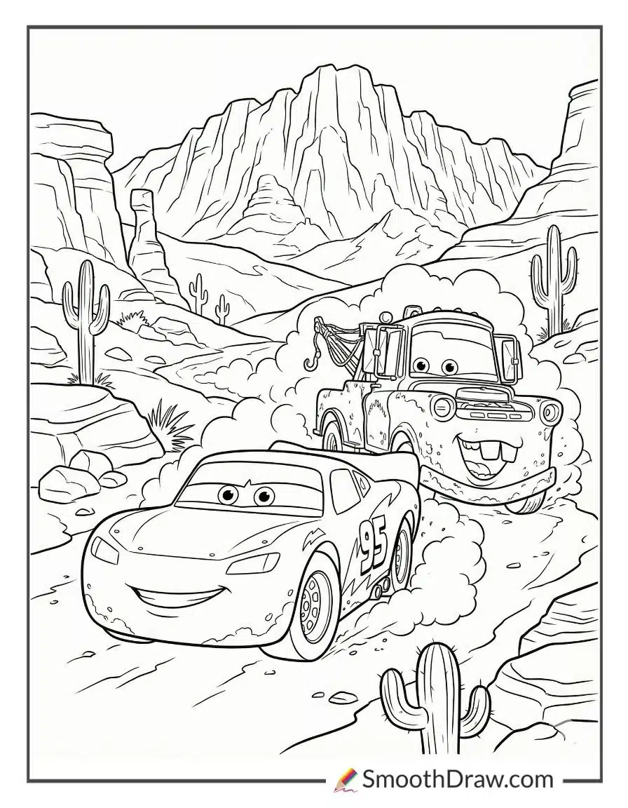 Lightning McQueen And Mater Adventure
