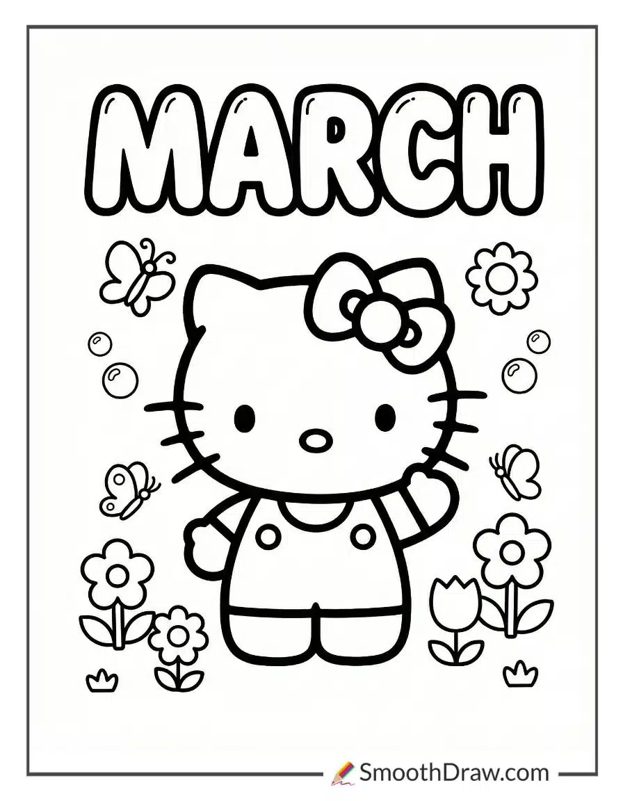 March Hello Kitty