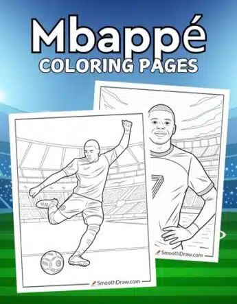 Mbappe coloring pages f