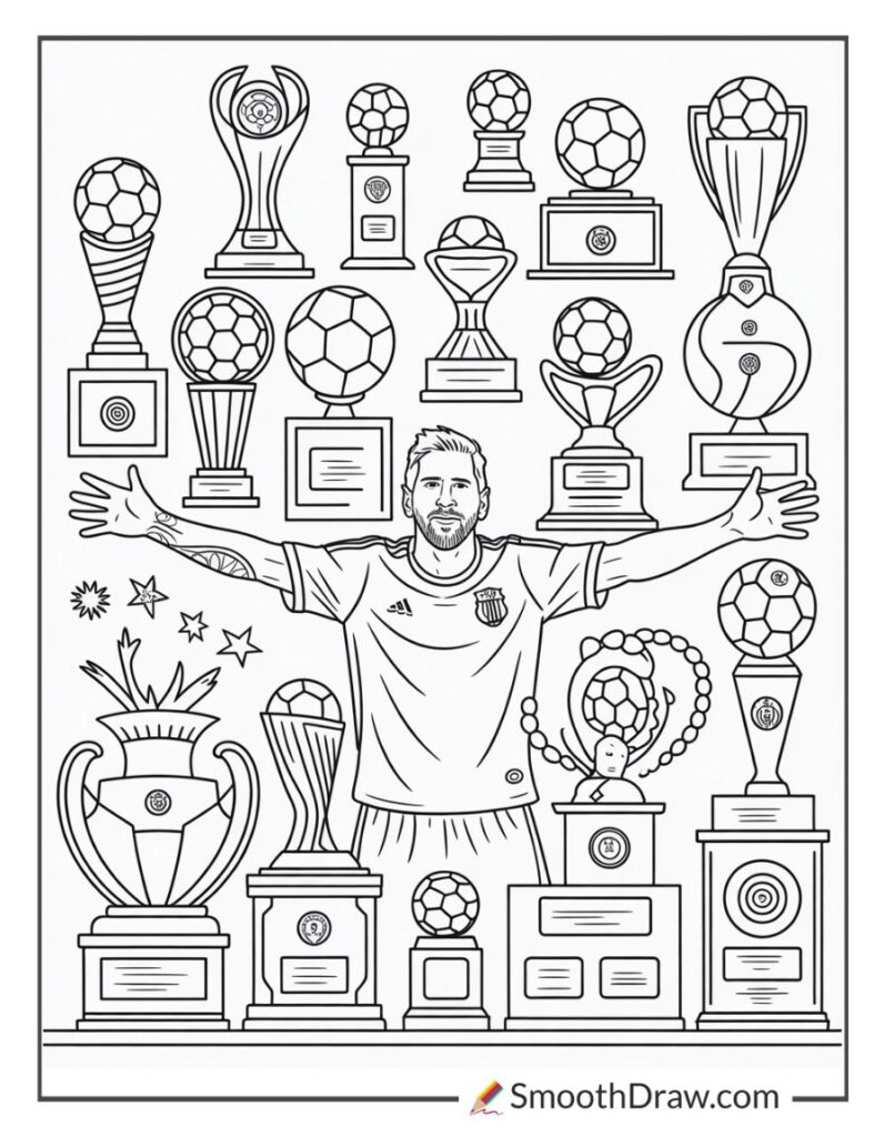 49 Lionel Messi Coloring Pages (Free Printables)