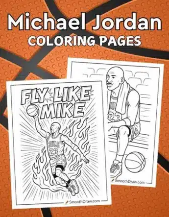 Michael Jordan coloring pages f