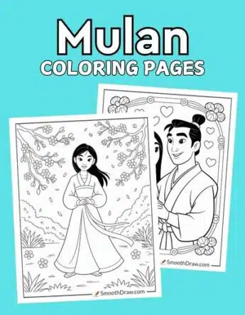 Mulan coloring pages f