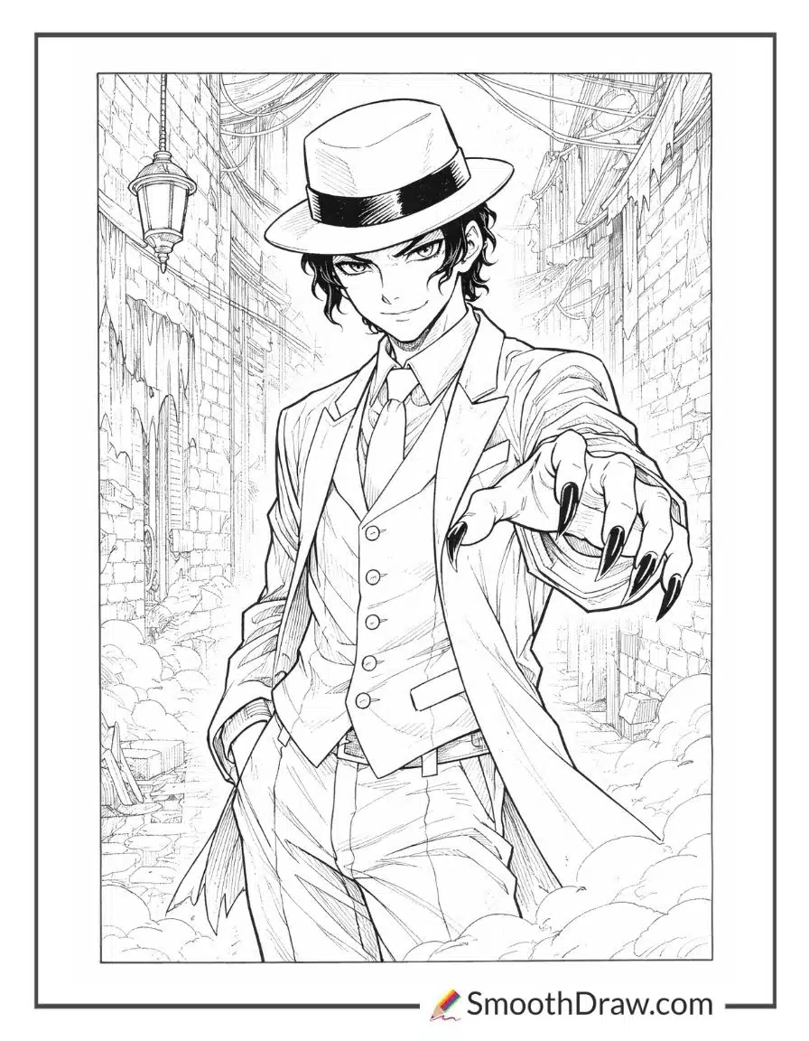 Muzan Kibutsuji In A Dark Alley