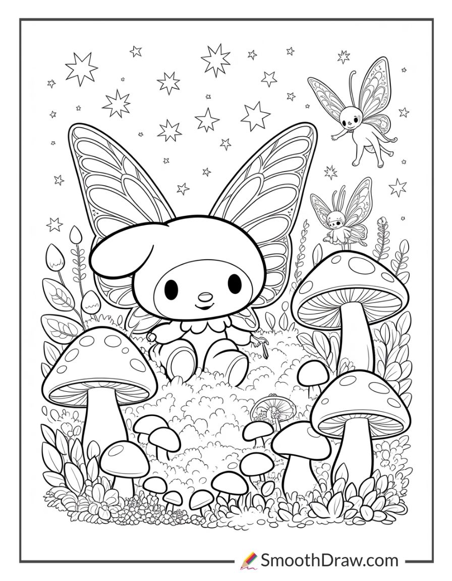My Melody In A Magical Fairy Forest