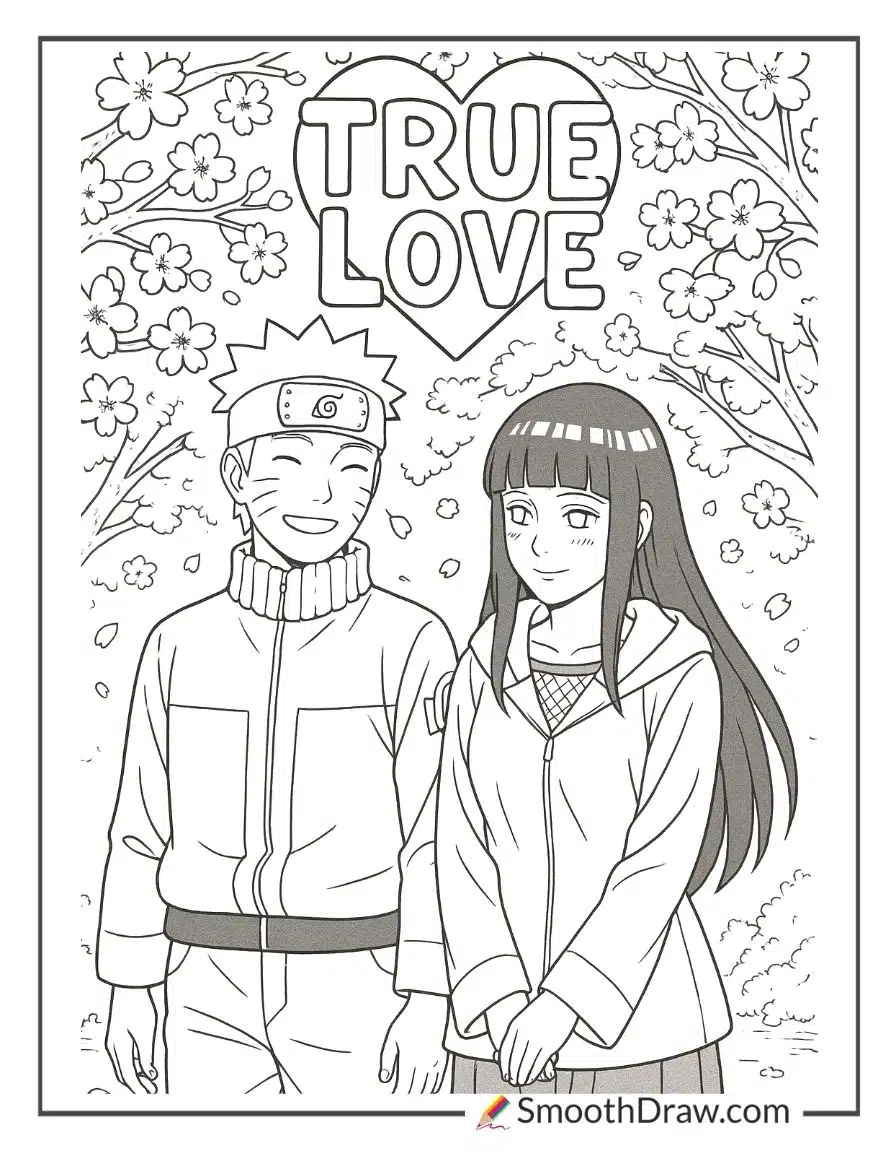 Naruto And Hinata Walking Together