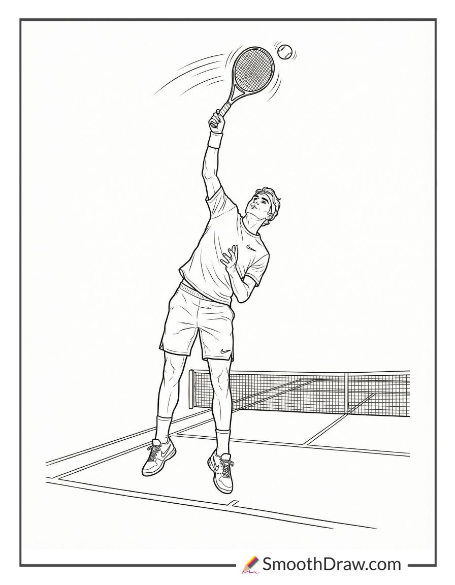 Nike Tennis Serve Motion