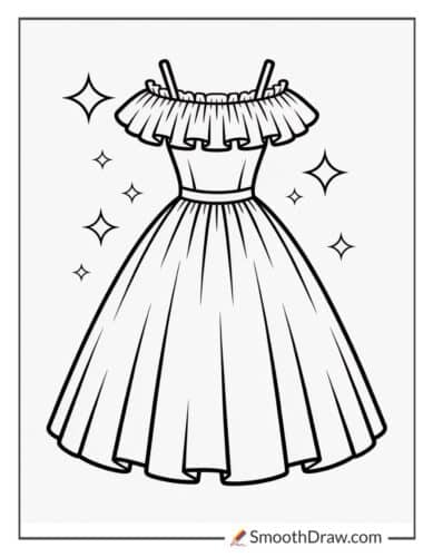 Off The Shoulder Party Dress