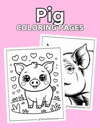 Pig coloring pages