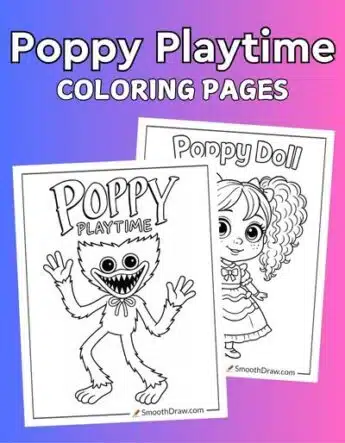 Poppy Playtime Coloring Pages
