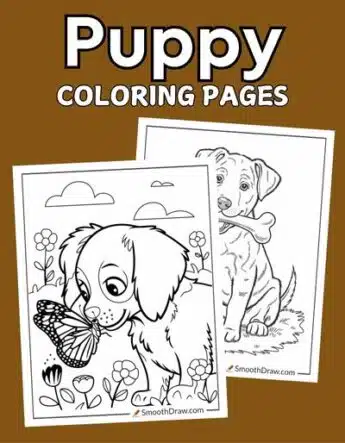 Puppy Coloring Pages f