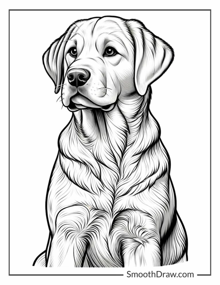 25 Dog Coloring Pages: Cute Puppies & Cartoon Dogs