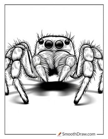 Realistic Tarantula