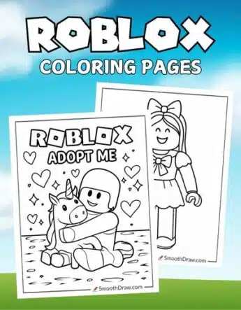 Roblox Coloring pages