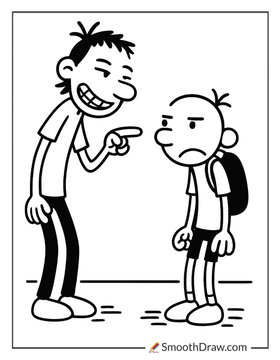Rodrick Teasing Greg