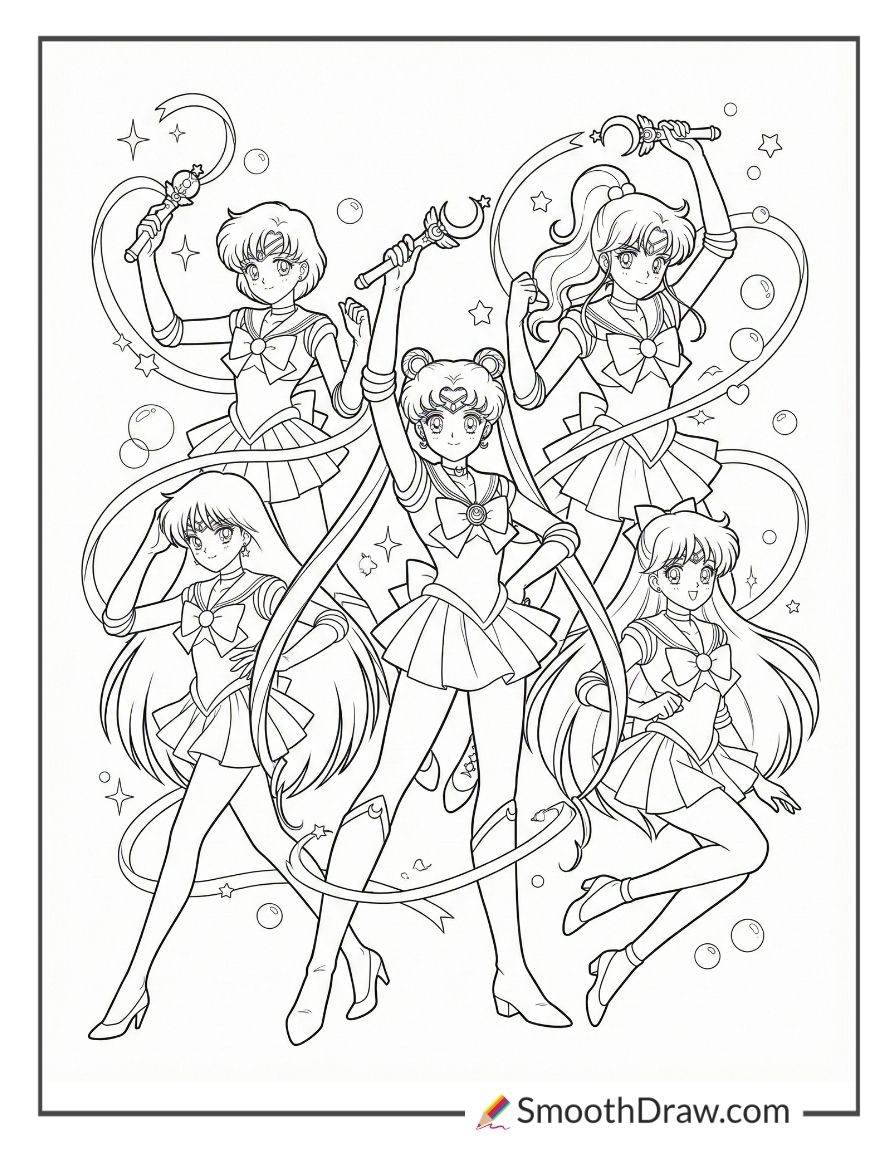 Sailor Team Ready For Transformation