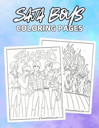 Saja Boys coloring pages f
