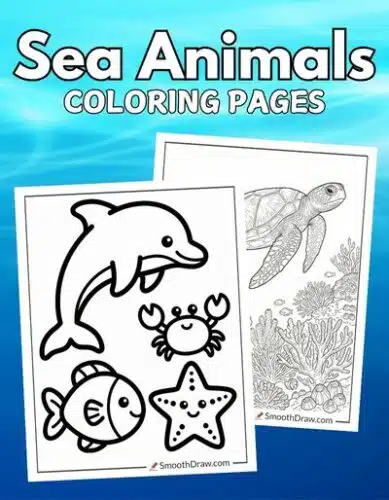 Sea Animals coloring pages f
