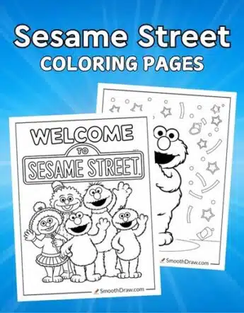 Sesame Street Coloring Pages