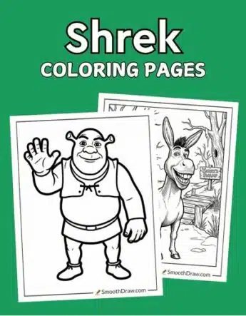 Shrek coloring pages f