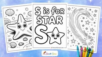 33 Star Coloring Pages (Free PDF Downloads)