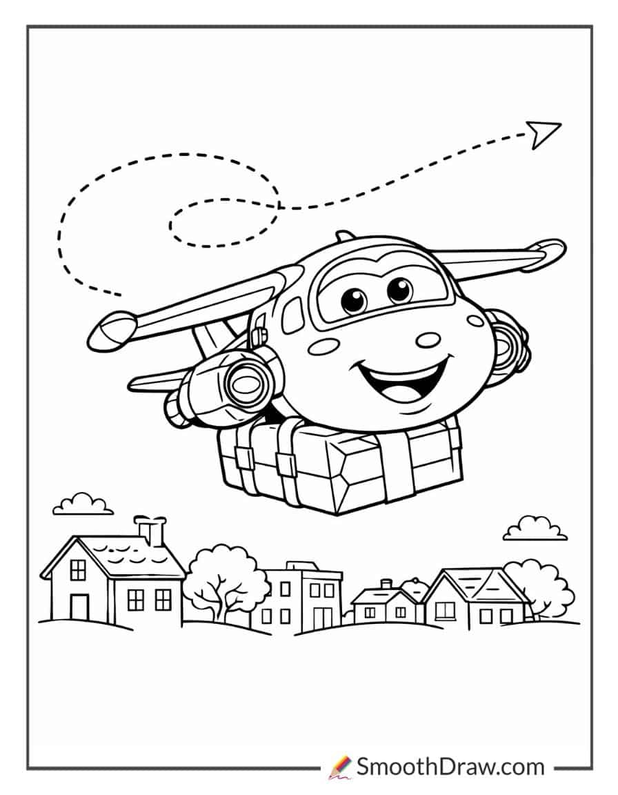 Super Wings Package Delivery Mission