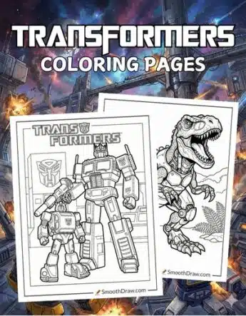 Transformers coloring pages f