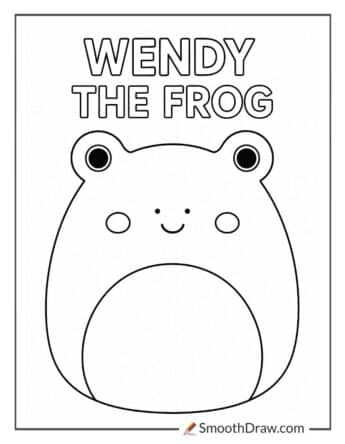 Wendy the Frog Squishmallow