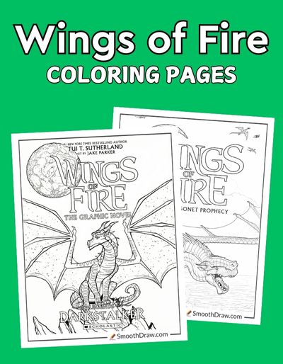 Wings of Fire coloring pages f