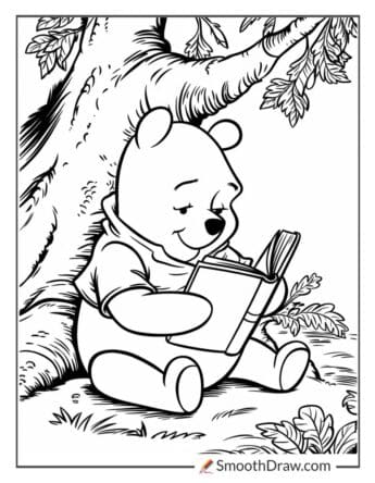 Winnie the Pooh reading