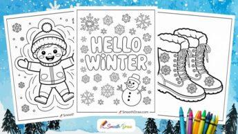 Winter Coloring pages