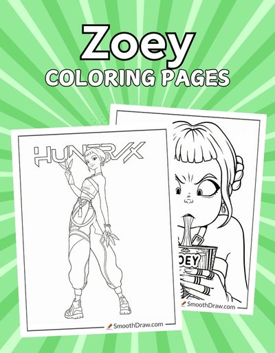 Zoey coloring pages f