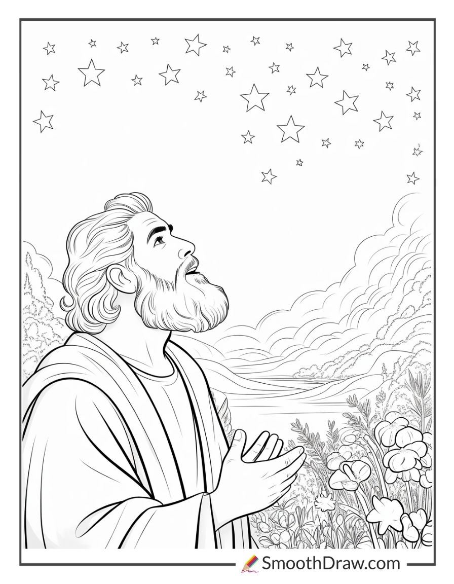 Abraham Coloring Pages Sunday School