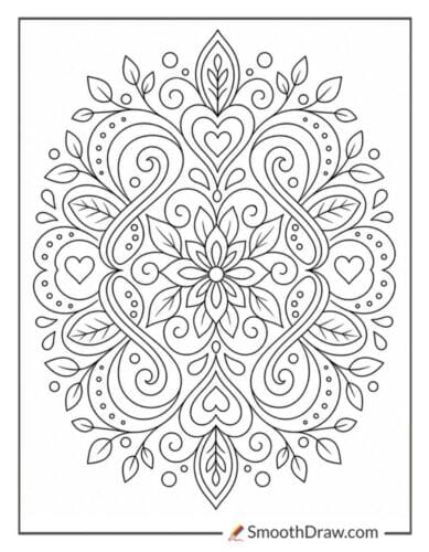 Adult Mindfulness Pattern Design