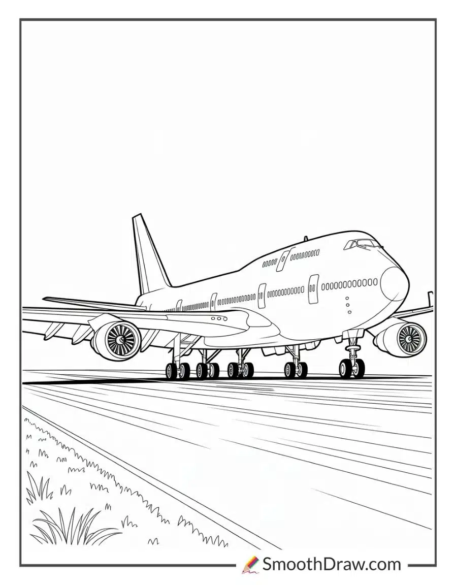 Airplane Coloring Pages For Adults