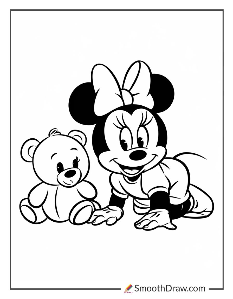 32 Minnie Mouse Coloring Pages (Free Printables)