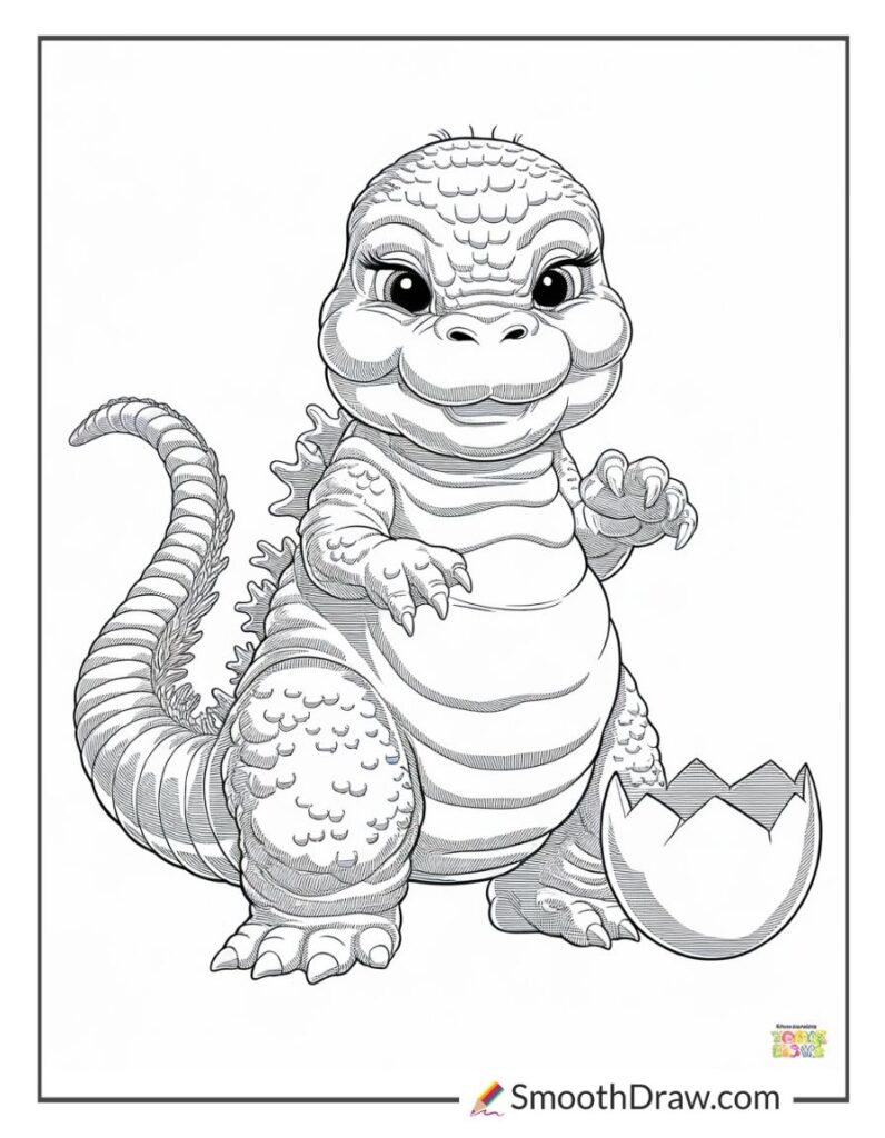 32 Godzilla Coloring Pages (Free Printable PDFs)
