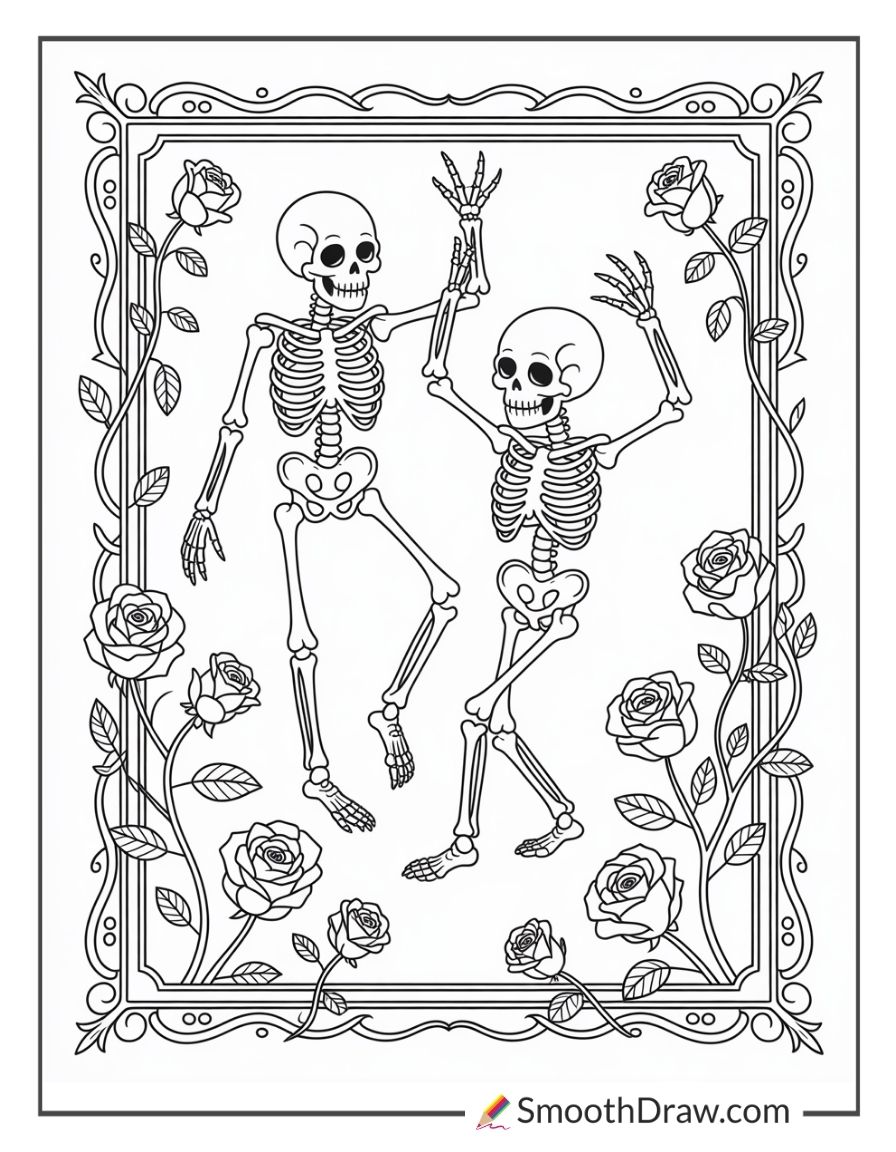 Beauty Of Horror Coloring Book