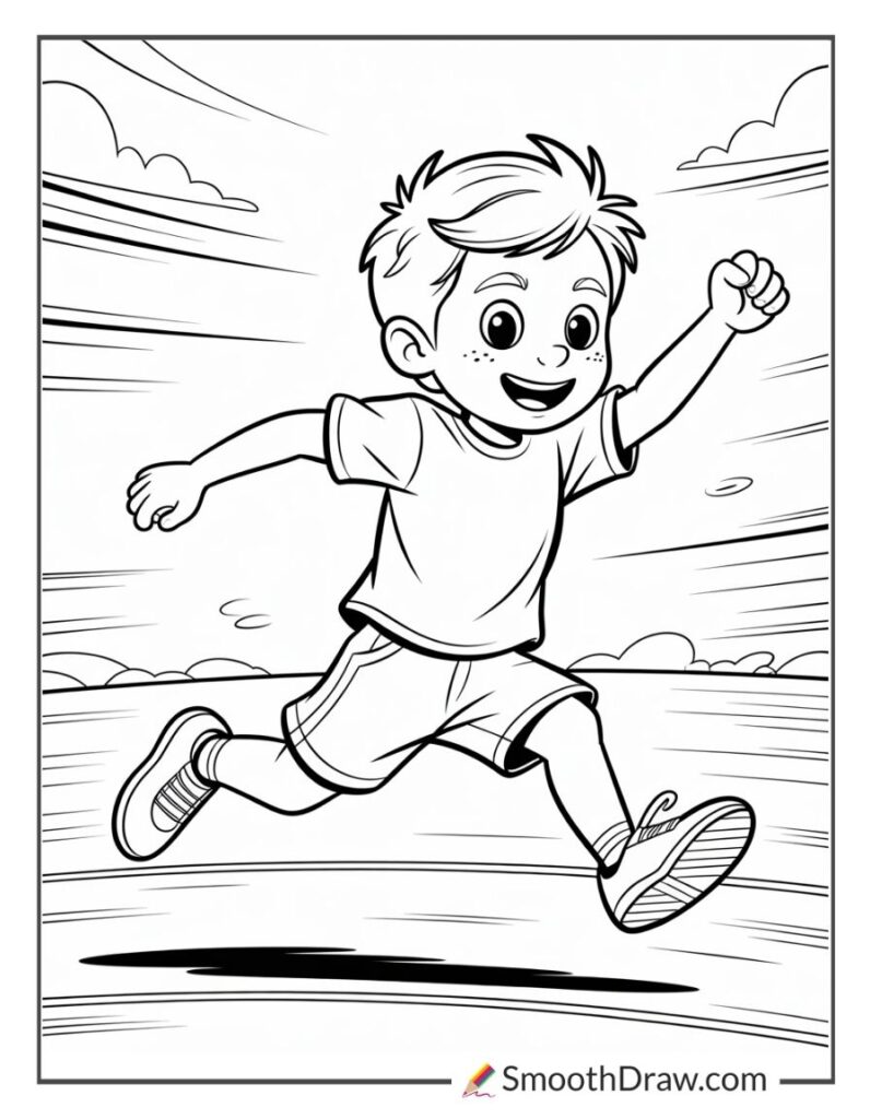 71 Boy Coloring Pages (Free Printable PDFs)
