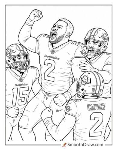 Bradley Chubb Sack Celebration