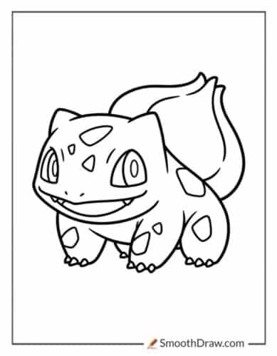 Bulbasaur Coloring Page