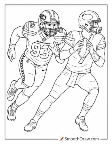 Byron Murphy Chasing Quarterback