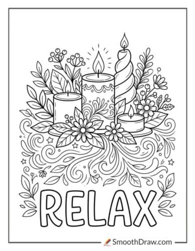 Calm Candle Arrangement