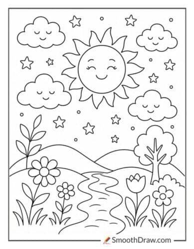 Calming Coloring Pages
