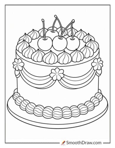 Cherries On A Cake