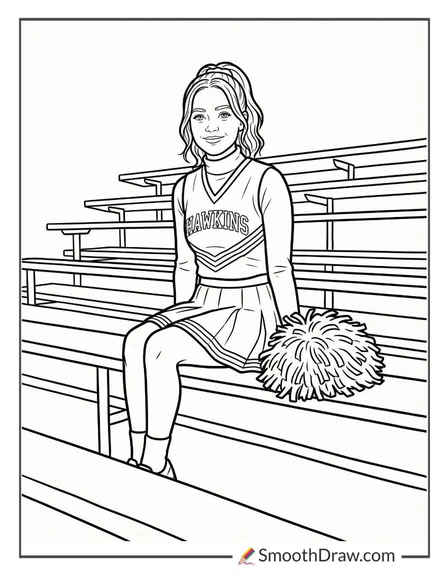 Chrissy Coloring Pages Stranger Things