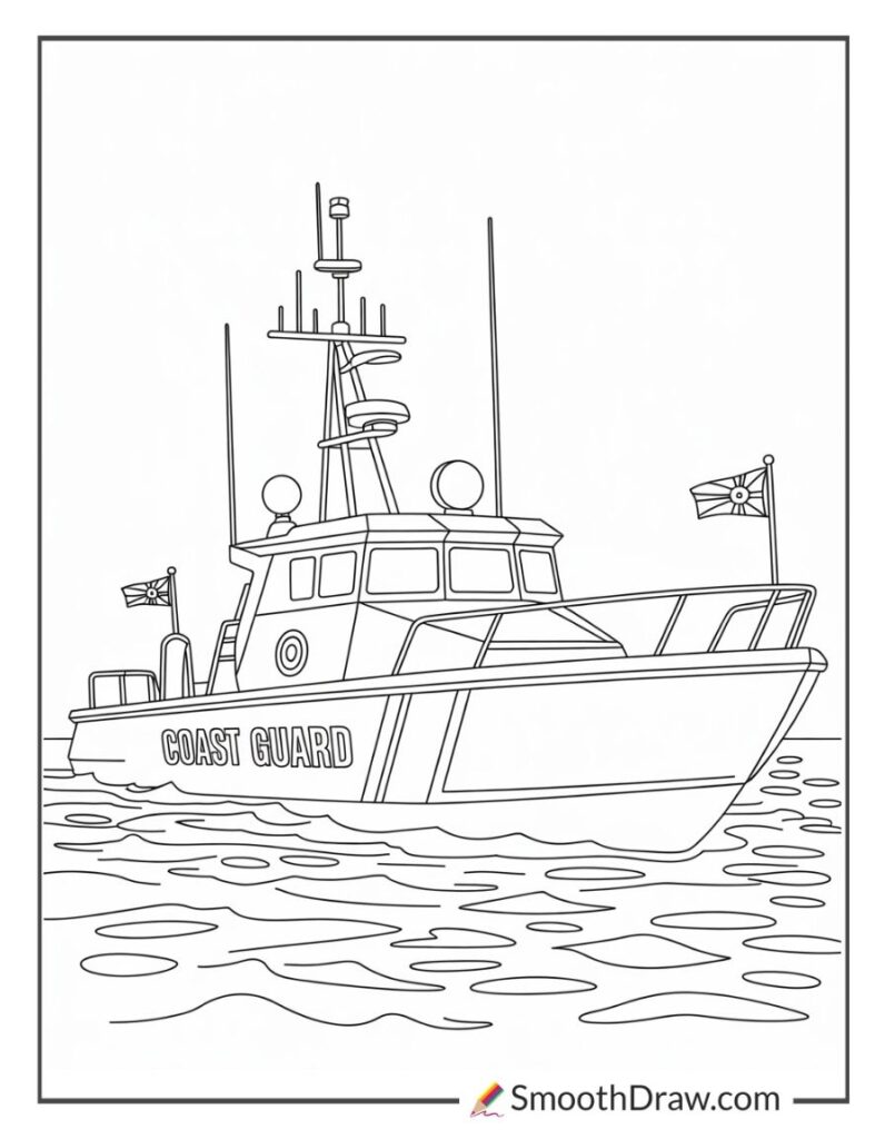 Ship Guard Coloring 59 Free Boat Coloring Pages (Download & Print)