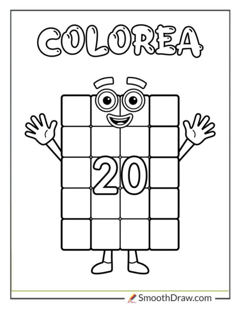 50 Numberblocks Coloring Pages (Free Printables)