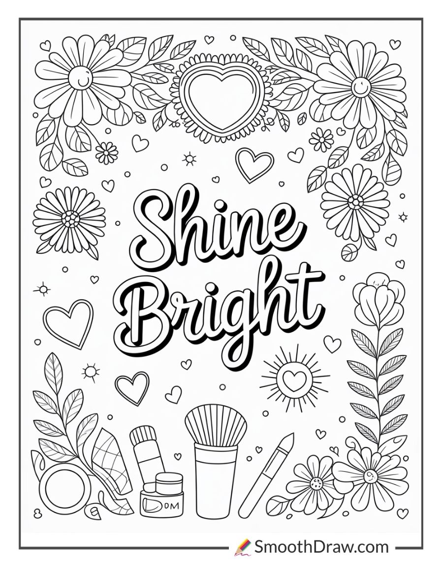 Coloring Pages For Teens Girls