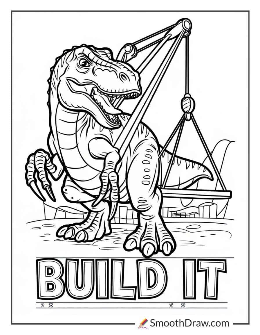 construction dino builder