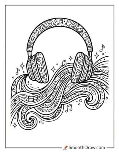 Cool Music Coloring Pages